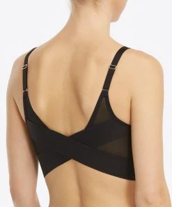 Spanx Mesh Panel Medium Impact Sports Bra The Summer Shop