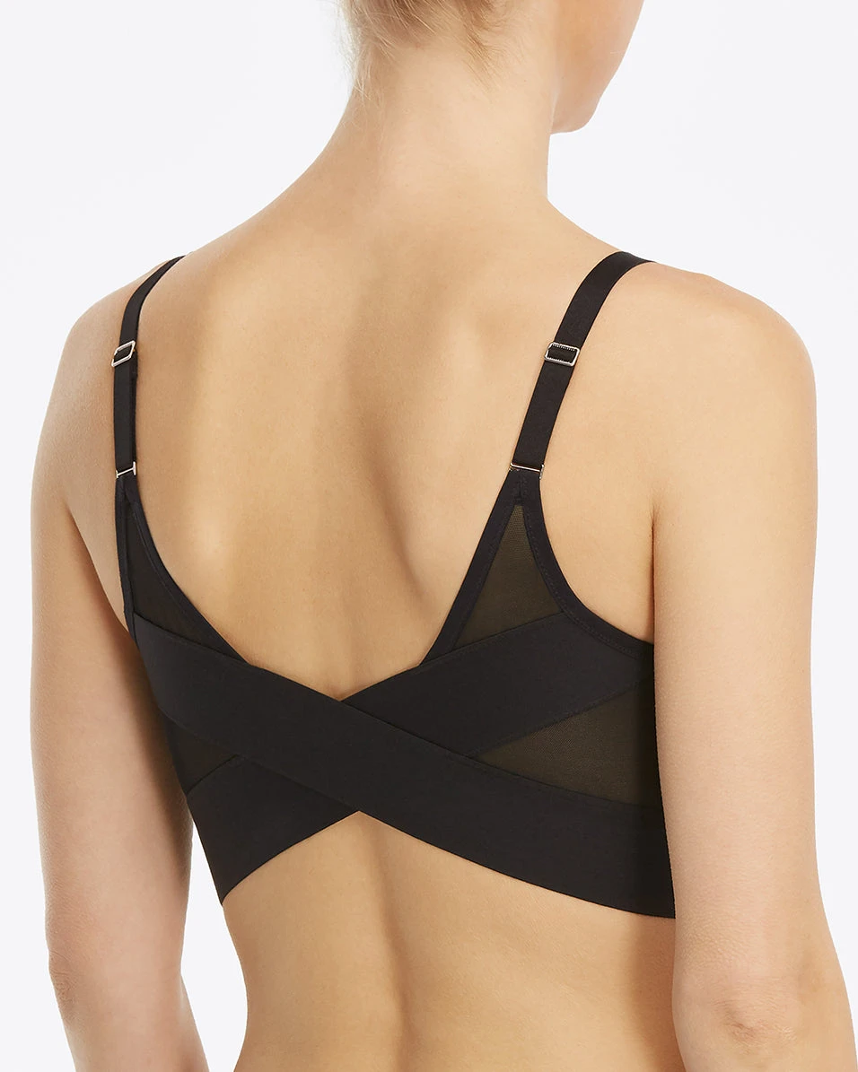 Spanx Mesh Panel Medium Impact Sports Bra The Summer Shop 4 Spanx Mesh Panel Medium Impact Sports Bra The Summer Shop
