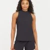 Spanx Go Lightly Ribbed Mock Neck Tank Shop All Activewear