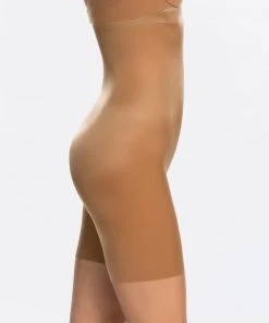 Spanx Skinny Britches® High-Waisted Mid-Thigh Short Shop All Shapewear 35 Spanx Skinny Britches® High-Waisted Mid-Thigh Short Shop All Shapewear