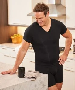 Spanx Sculpt Cotton V-Neck